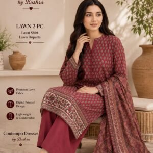 unstiched 2pc lawn dress