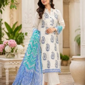 unstiched 2pc lawn dress